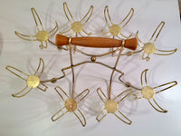 Load image into Gallery viewer, Federal Glass Mid-Century Cherry Roly Poly Glasses with Carrier (8 Glasses and Carrier)
