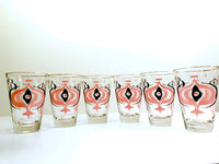Load image into Gallery viewer, Libbey - Mid-Century I Dream of Jeannie Atomic Glasses (Set of 6)
