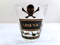 Load image into Gallery viewer, Georges Briard Name Your Poison Double Old Fashion Single Glass - Arsenic
