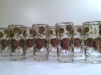 Load image into Gallery viewer, Culver Signed Midas Mid-Century Silver Coin Glasses (Set of 8)
