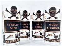 Load image into Gallery viewer, Georges Briard Mid-Century Name Your Poison Glasses (Set of 4)
