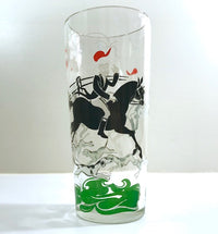 Load image into Gallery viewer, Hazel Atlas Mid-Century Equestrian Cocktail Shaker
