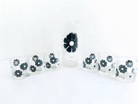 Load image into Gallery viewer, Colony Signed Mid-Century Black and White Moon Flower 8-Piece Set
