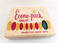 Load image into Gallery viewer, Dominion Glass Company Basket Weave Econo-Pack Glasses (Set of 8)
