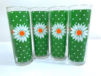 Load image into Gallery viewer, Pasinski Mid-Century Signed Daisy Tall Collins Glasses (Set of 4)
