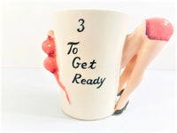 Load image into Gallery viewer, Shafford Mid-Century Party Girls 1-For-The-Money.. Mugs (Set of 3)
