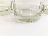 Load image into Gallery viewer, Culver Signed Mid-Century Silver Copper and Gold Band Double Old Fashion Glasses (Set of 4)
