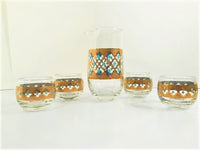 Load image into Gallery viewer, Culver Signed Mid-Century Seville 5-Piece Bar Set

