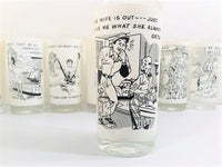 Load image into Gallery viewer, Starlyte Black and White Risqué Glasses (Set of 8)
