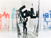 Load image into Gallery viewer, Glenmore Mid-Century The Show Must Go On Glasses (Set of 5)
