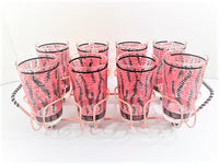 Load image into Gallery viewer, Mid-Century Pink and Black Mod 9-Piece Set
