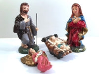 Load image into Gallery viewer, Holy Family Nativity Set of 4

