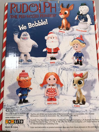 Load image into Gallery viewer, Rudolph The Red-Nosed Reindeer Character Bobble Head Set of 7

