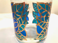 Load image into Gallery viewer, Georges Briard Signed Mid-Century Abstract Mosaic Glasses (Set of 6)
