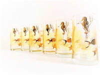 Load image into Gallery viewer, Bartlett Collins Mid-Century Under the Sea 22-Karat Gold Highball Glasses (Set of 6)
