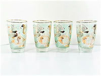 Load image into Gallery viewer, Libbey Mid-Century Marine Life Glasses (Set of 4)
