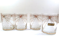 Load image into Gallery viewer, Culver Signed Mid-Century White Trees Double Old Fashion Glasses (Set of 4)
