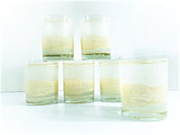 Load image into Gallery viewer, Georges Briard Signed Mid-Century Frosted Rope Double Old Fashion Glasses (Set of 6)
