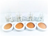 Load image into Gallery viewer, Georges Briard Signed Mid-Century White Dot 8-Piece Cocktail Set
