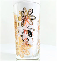 Load image into Gallery viewer, Frank Maietta Signed Mid-Century Golden Bee and Flower 9-Piece Set
