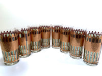 Load image into Gallery viewer, Capri Glass Company of California Mid-Century Highball Glasses (Set of 8)
