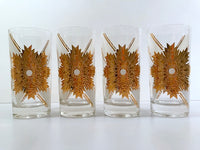 Load image into Gallery viewer, Fred Press Signed Mid-Century Royal Medallion Glasses (Set of 4)
