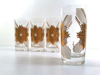 Load image into Gallery viewer, Fred Press Signed Mid-Century Royal Medallion Glasses (Set of 4)
