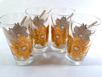 Load image into Gallery viewer, Fred Press Signed Mid-Century Royal Medallion Glasses (Set of 4)
