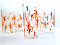 Load image into Gallery viewer, Mid-Century Atomic Star Glasses (Set of 6)
