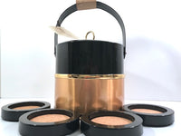 Load image into Gallery viewer, Georges Briard Mid-Century Ice Bucket and Coaster Bar Set
