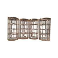 Load image into Gallery viewer, Imperial Glass Company Spanish Windows 22-Karat Gold Mid-Century Glasses (Set of 4)
