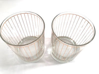 Load image into Gallery viewer, Culver Signed Mid-Century 22-Karat Gold Devon Double Old Fashion Glasses (Set of 2)
