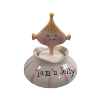Load image into Gallery viewer, Holt Howard 1958 Pixieware Jam n’ Jelly Jar Server
