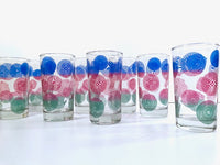 Load image into Gallery viewer, Bartlett Collins Company Beach Ball Glasses (Set of 8)
