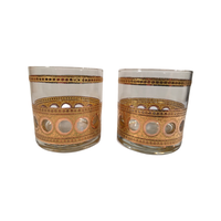 Load image into Gallery viewer, Culver Antigua Mid-Century 22-Karat Gold Glasses (Set of 2)

