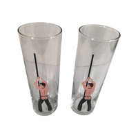 Load image into Gallery viewer, Libbey Male Stripper Tall Collins Glasses (Set of 2)
