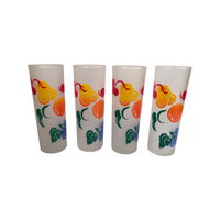 Load image into Gallery viewer, Federal Glass Mid-Century Grape Iced Tea Collins Glasses (Set of 4)
