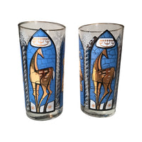 Load image into Gallery viewer, Libbey Vintage Church Windows Glasses (Set of 2)
