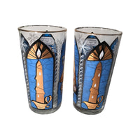 Load image into Gallery viewer, Libbey Vintage Church Windows Glasses (Set of 2)

