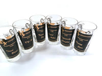 Load image into Gallery viewer, Mid-Century Humorous RX Prescription Bar Set (Set of 6)
