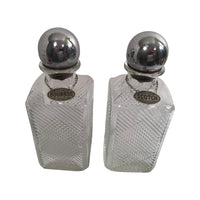 Load image into Gallery viewer, Art Deco 18 Piece Cocktail Bar Set with Wooden Carrier
