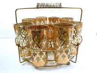 Load image into Gallery viewer, Culver Signed Mid-Century Valencia 10-Piece Bar Set
