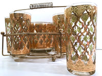 Load image into Gallery viewer, Culver Signed Mid-Century Valencia 10-Piece Bar Set
