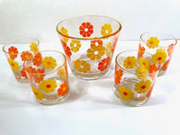 Load image into Gallery viewer, Colony Signed Flower Power 5-Piece Bar Set
