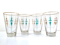 Load image into Gallery viewer, Libbey Mid-Century Staccato Glasses (Set of 4)
