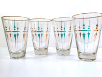 Load image into Gallery viewer, Libbey Mid-Century Staccato Glasses (Set of 4)
