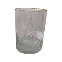 Load image into Gallery viewer, Culver Mid-Century Frosty Trees Double Old Fashion Glasses (Set of 4)
