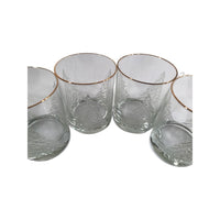 Load image into Gallery viewer, Culver Mid-Century Frosty Trees Double Old Fashion Glasses (Set of 4)
