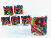 Load image into Gallery viewer, Retro Psychedelic Glasses (Set of 6)
