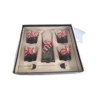 Load image into Gallery viewer, Federal Glass Retro Pop Art 6 -Piece Bar Set
